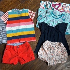 Summer bundle 4T girl Brooks bros, Gap, Boden, Tea